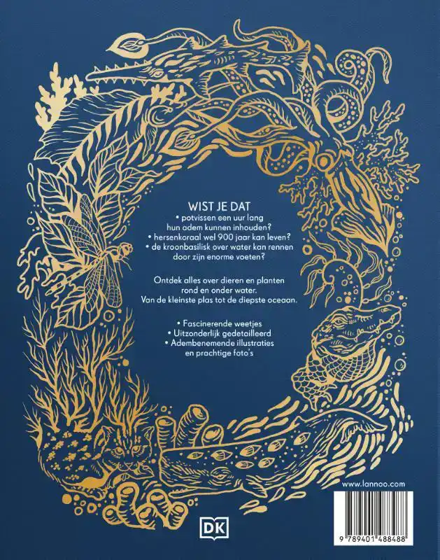 HET DIKKE BOEK VAN ALLES WAT LEEFT IN HET WATER