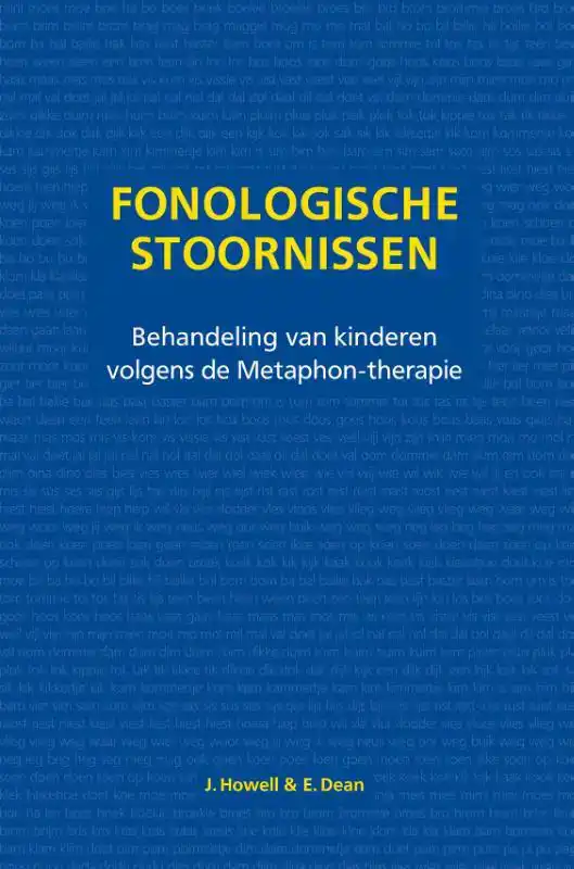 FONOLOGISCHE STOORNISSEN