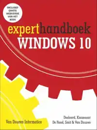 EXPERTHANDBOEK WINDOWS 10