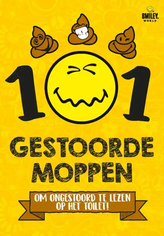 101 GESTOORDE MOPPEN OM ONGESTOORD OP HET TOILET TE LEZEN