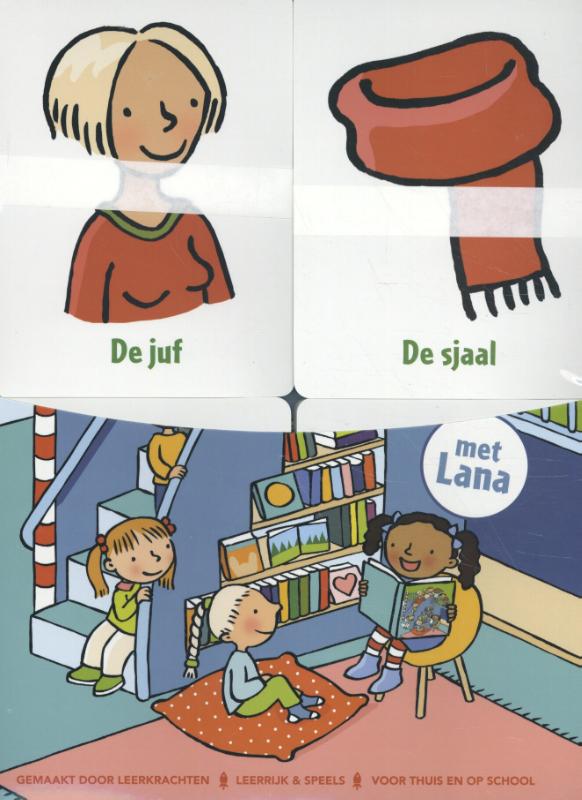 SCHOOL - BOEK + WOORDKAARTEN