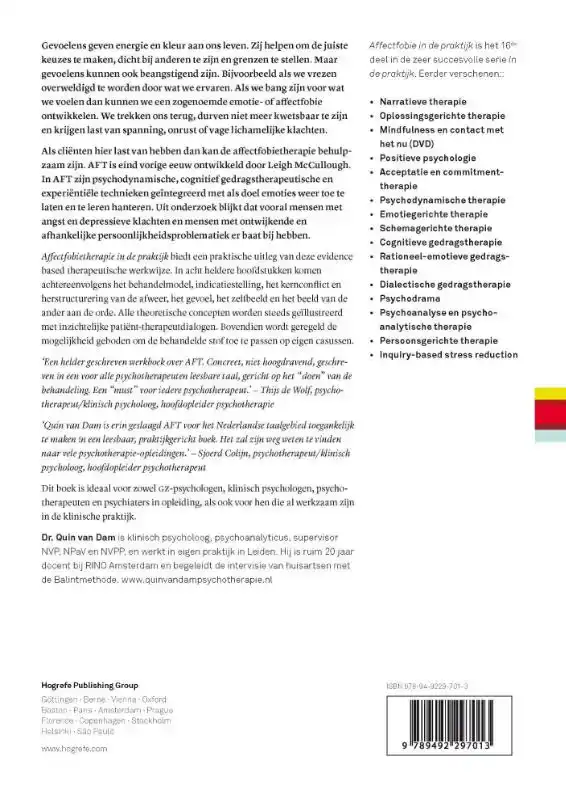 AFFECTFOBIETHERAPIE IN DE PRAKTIJK