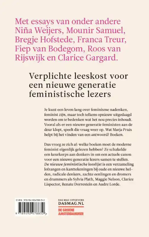 DE NIEUWE FEMINISTISCHE LEESLIJST