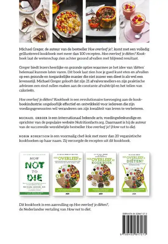 HOE OVERLEEF JE DIETEN? KOOKBOEK