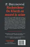 RECHERCHEUR DE KLERCK EN MOORD IN SCENE