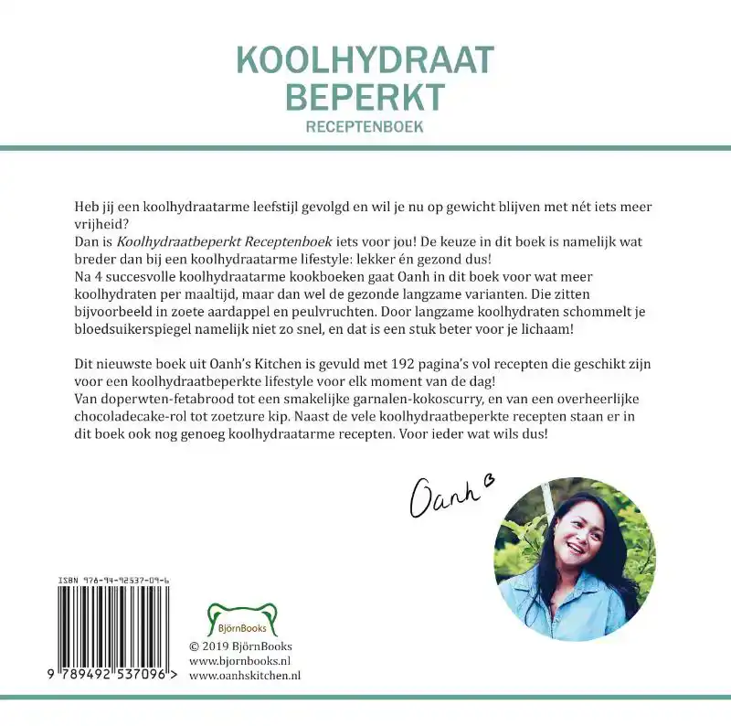 KOOLHYDRAATBEPERKT RECEPTENBOEK
