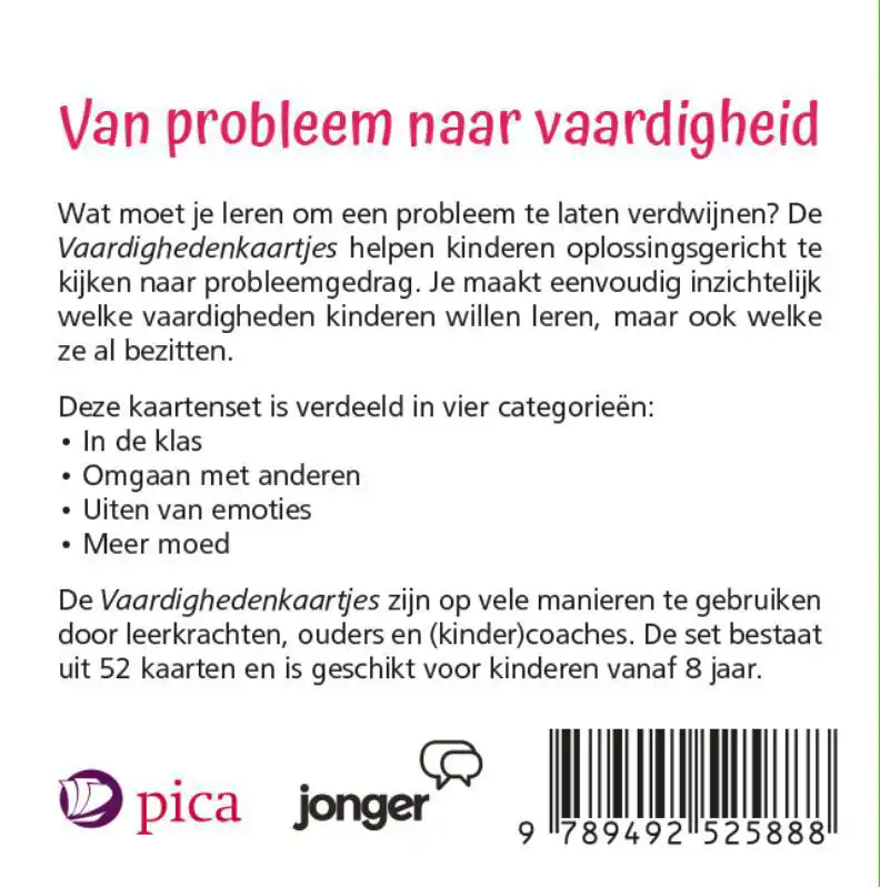 VAARDIGHEDENKAARTJES
