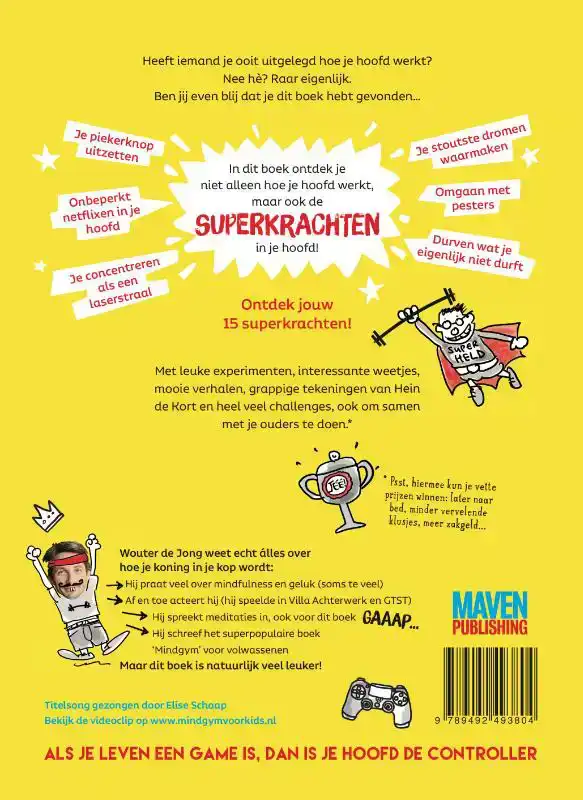 SUPERKRACHTEN VOOR JE HOOFD: MINDGYM VOOR KIDS