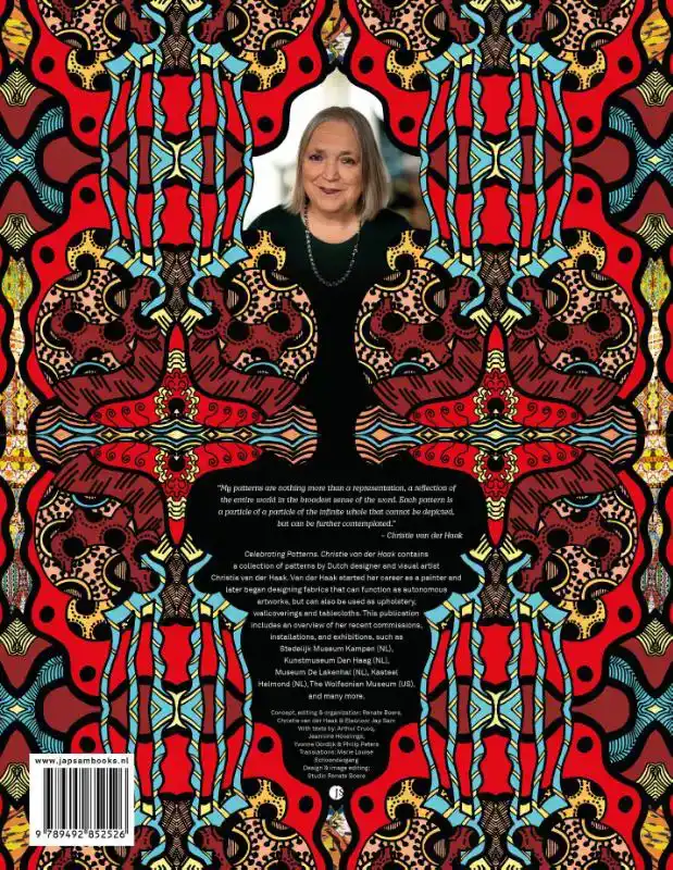 CELEBRATING PATTERNS. CHRISTIE VAN DER HAAK