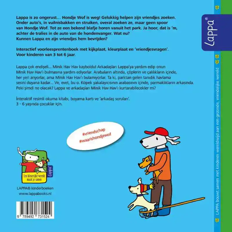 LAPPA EN ZIJN VRIENDJES - LAPPA VE ARKADASLARI (NL-TU)