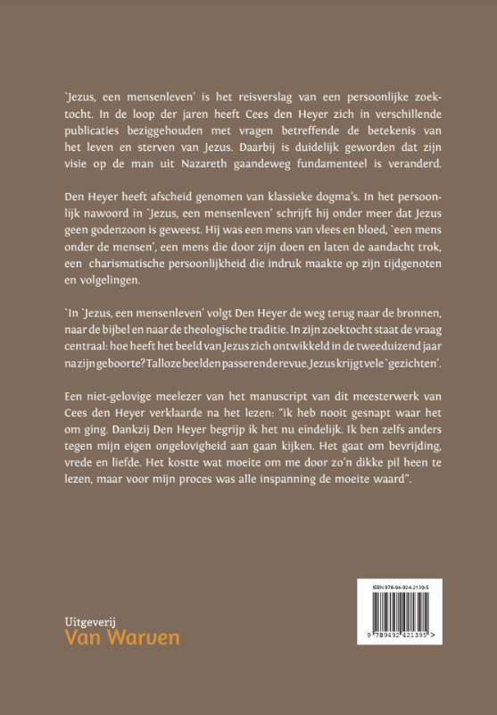 JEZUS, EEN MENSENLEVEN