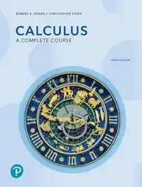 CALCULUS: A COMPLETE COURSE, 10TH EDITION