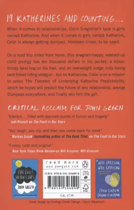 AN ABUNDANCE OF KATHERINES