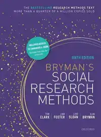 BRYMAN'S SOCIAL RESEARCH METHODS