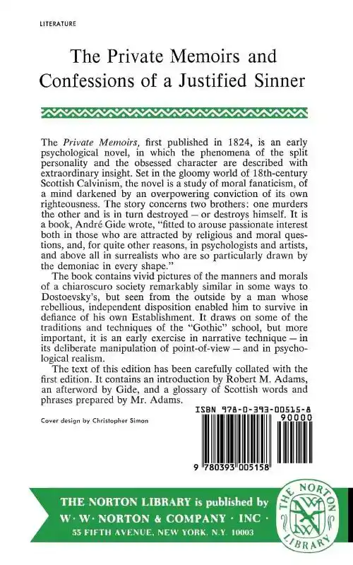 The Private Memoirs and Confessions of a Justified Sinner