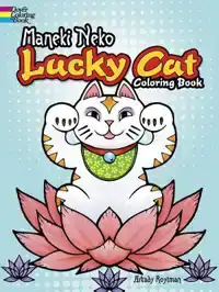 MANEKI NEKO LUCKY CAT COLORING BOOK