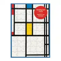 MOMA MONDRIAN GREETING CARD PUZZLE