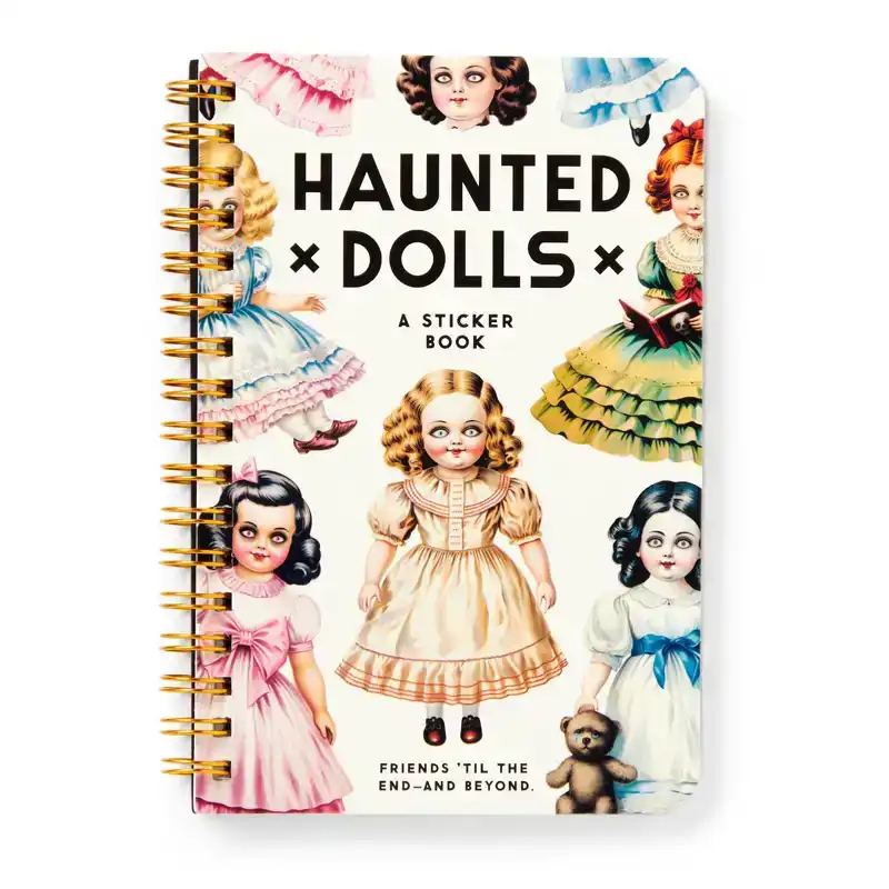 HAUNTED DOLLS STICKER BOOK