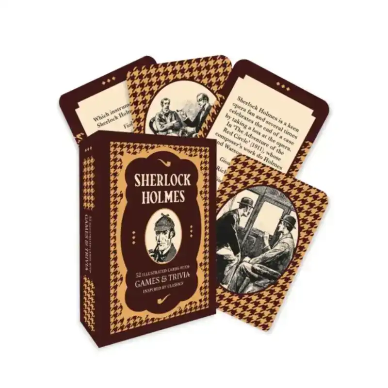 SHERLOCK HOLMES - A CARD AND TRIVIA GAME