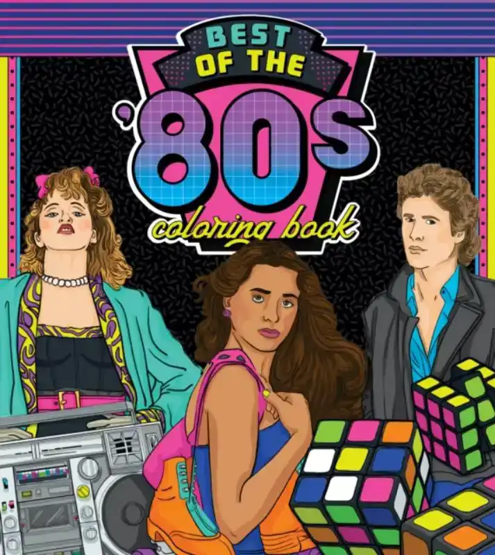 BEST OF THE '80S COLORING BOOK