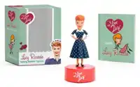 I LOVE LUCY: LUCY RICARDO TALKING BOBBLE FIGURINE [WITH BOOK