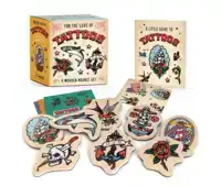 FOR THE LOVE OF TATTOOS: A WOODEN MAGNET SET