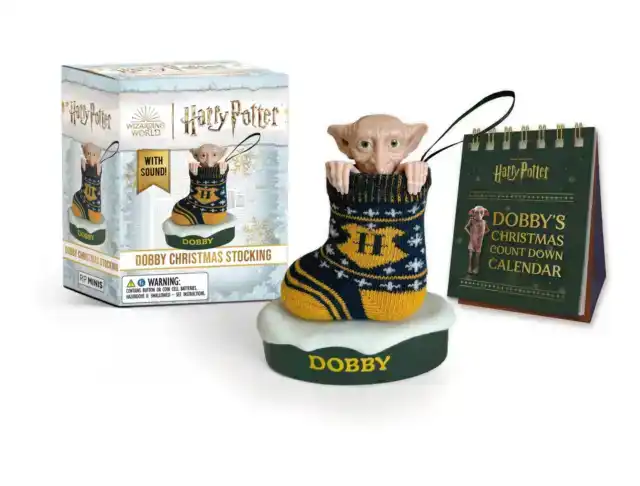 HARRY POTTER DOBBY CHRISTMAS STOCKING: WITH SOUND!