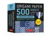 ORIGAMI PAPER 500 SHEETS JAPANESE SHIBORI 4" (10 CM)