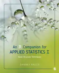 AN R COMPANION FOR APPLIED STATISTICS I