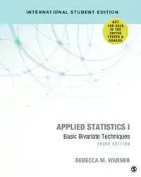 APPLIED STATISTICS I - INTERNATIONAL STUDENT EDITION