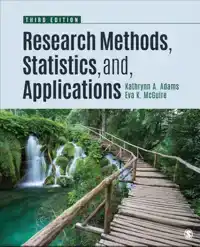 RESEARCH METHODS, STATISTICS AND APPLICATIONS