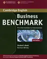 BUSINESS BENCHMARK PRE-INTERMEDIATE TO INTERMEDIATE BUSINESS