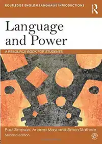 LANGUAGE AND POWER