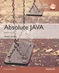 ABSOLUTE JAVA, GLOBAL EDITION