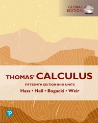 THOMAS' CALCULUS, SI UNITS