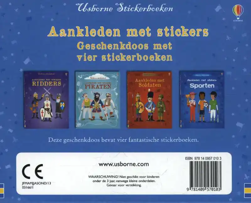 AANKLEDEN MET STICKERS - GESCHENKDOOS