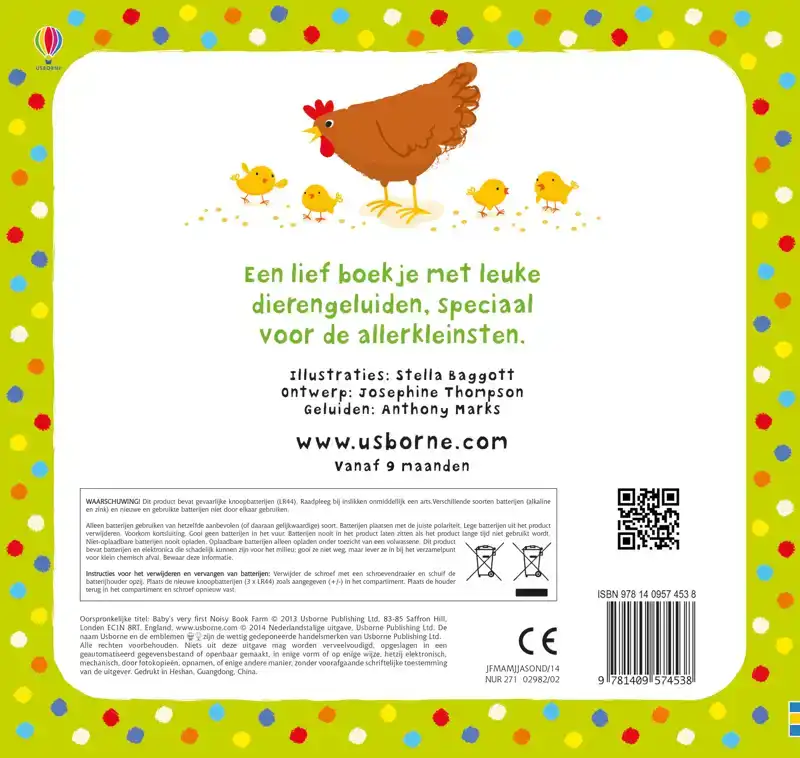 MIJN EERSTE GELUIDENBOEK