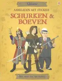 AANKLEDEN MET STICKERS - SCHURKEN EN BOEVEN