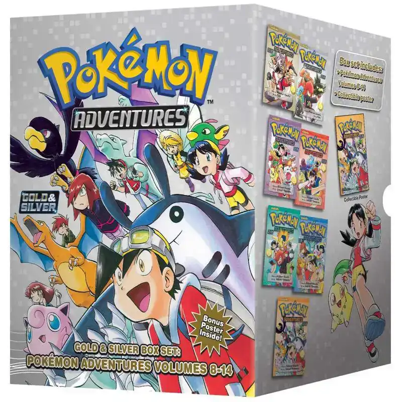 POKEMON ADVENTURES GOLD & SILVER BOX SET (SET INCLUDES VOLS.