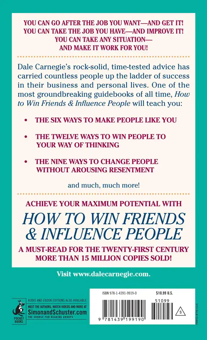 HOW TO WIN FRIENDS AND INFLUENCE PEOPLE