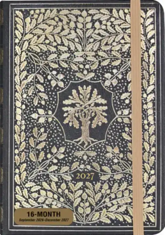 2027 Gilded Tree of Life Weekly Planner (16 Months, Sept 202