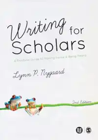 WRITING FOR SCHOLARS