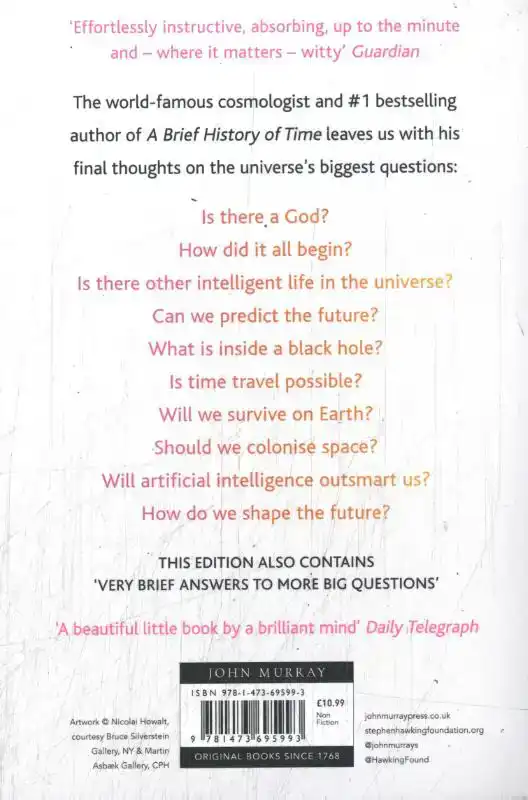 BRIEF ANSWERS TO THE BIG QUESTIONS