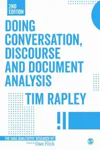 DOING CONVERSATION, DISCOURSE AND DOCUMENT ANALYSIS