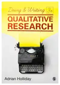 DOING & WRITING QUALITATIVE RESEARCH