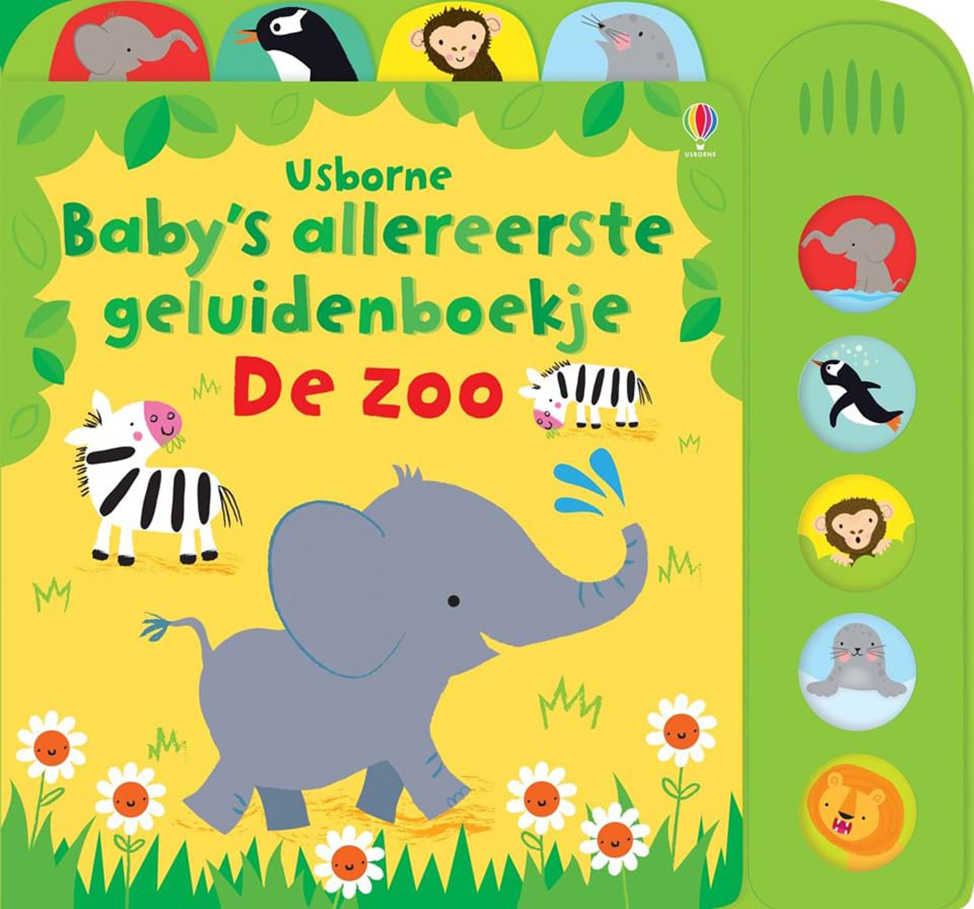 BABY'S ALLEREERSTE GELUIDENBOEKJE DE ZOO