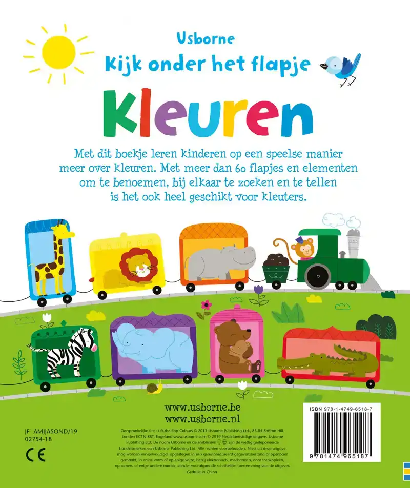 KIJK ONDER HET FLAPJE KLEUREN