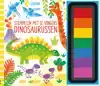 STEMPELEN MET JE VINGERS DINOSAURUSSEN