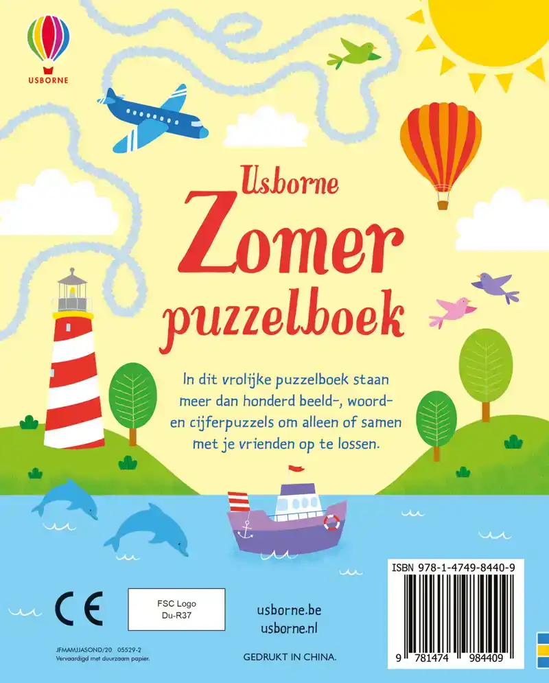 ZOMER PUZZELBOEK