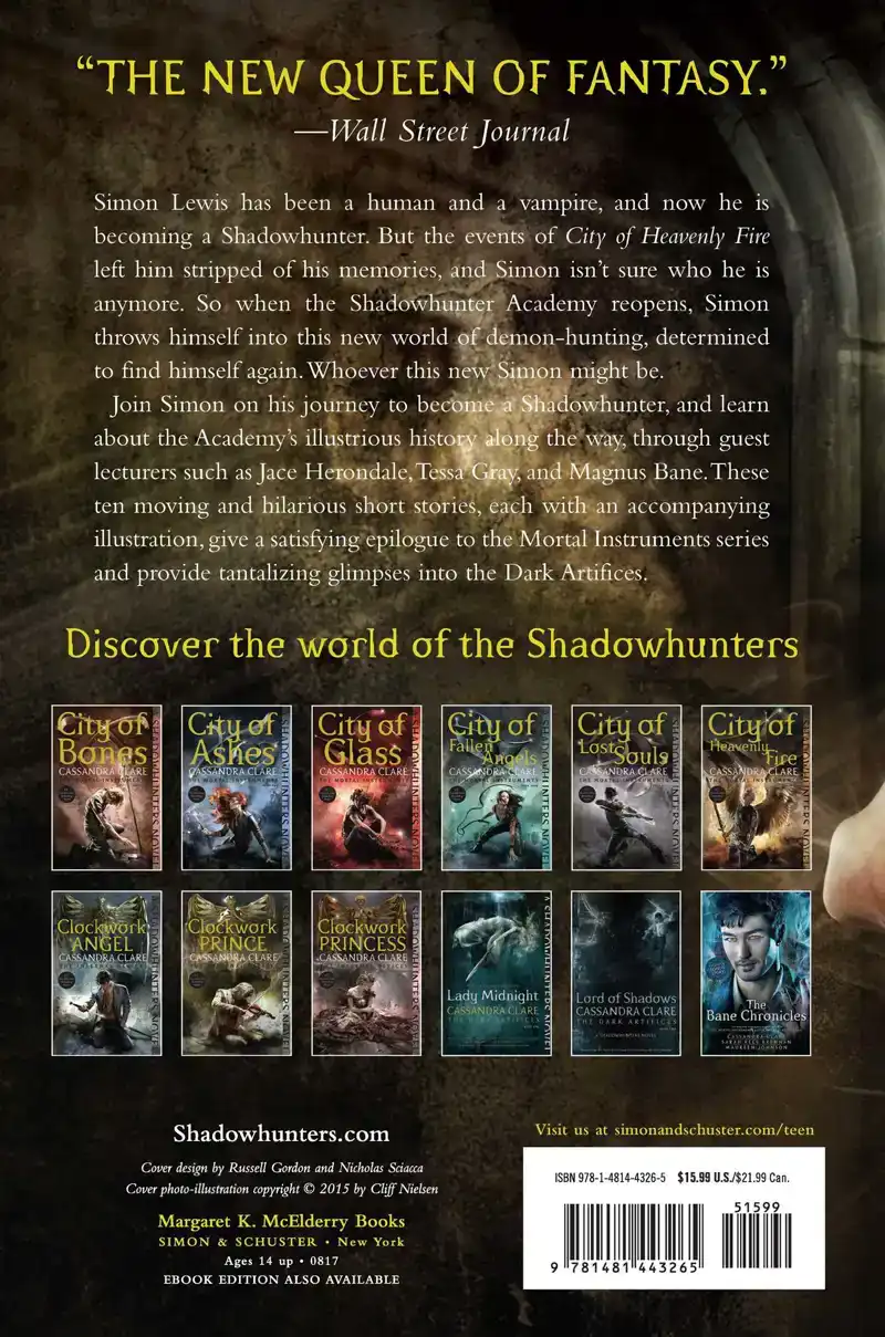 TALES FROM THE SHADOWHUNTER ACADEMY